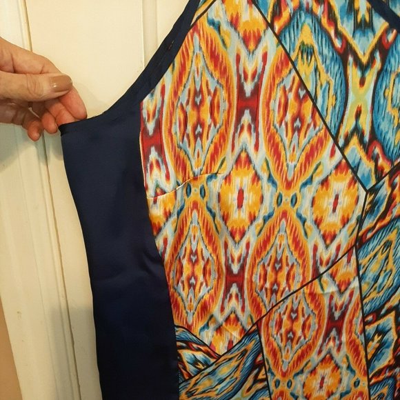 Lane Bryant Plus Size 26 Colorful Tank Top Lightweight FUN - Picture 5 of 11